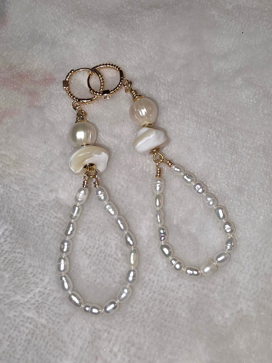 Cultured Pearl Drop Earrings